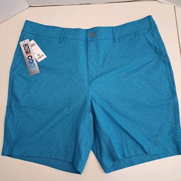32 Degrees Other - 32 Degrees Cool Mens XL Stretch Performance Shorts Aqua Activewear